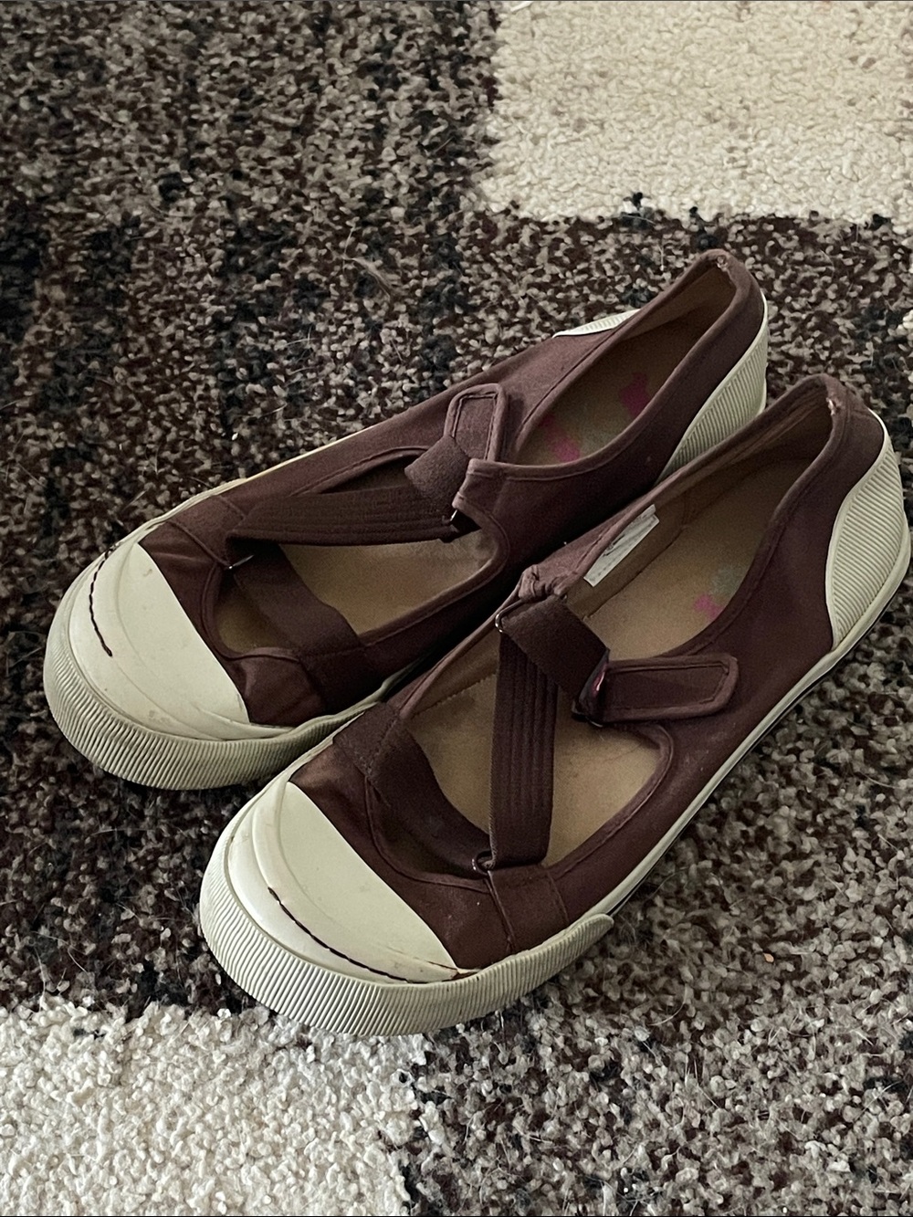 Rocket Dog K9 Women’s Brown Canvas Slip-On Mary Jane Sneakers Size 11